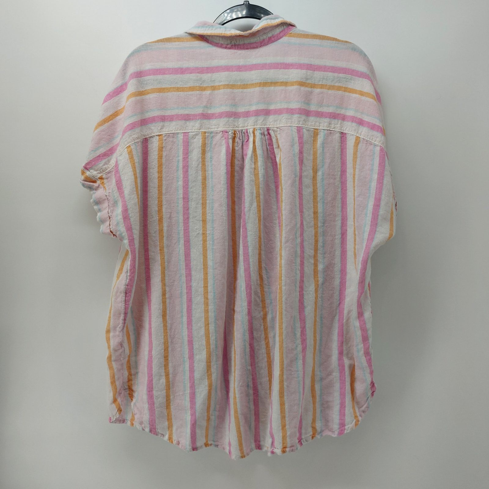 Other Time and Tru Pink Womens Plus Size Striped Button Up XXXL 22 Size 3XL / US 20-22 - 8 Thumbnail