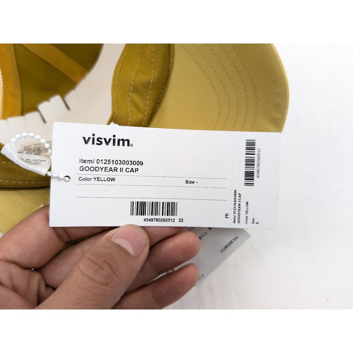 Visvim o1rshd1 Size: OS / Goodyear Cap / Hat in Yellow Size ONE SIZE - 17 Thumbnail