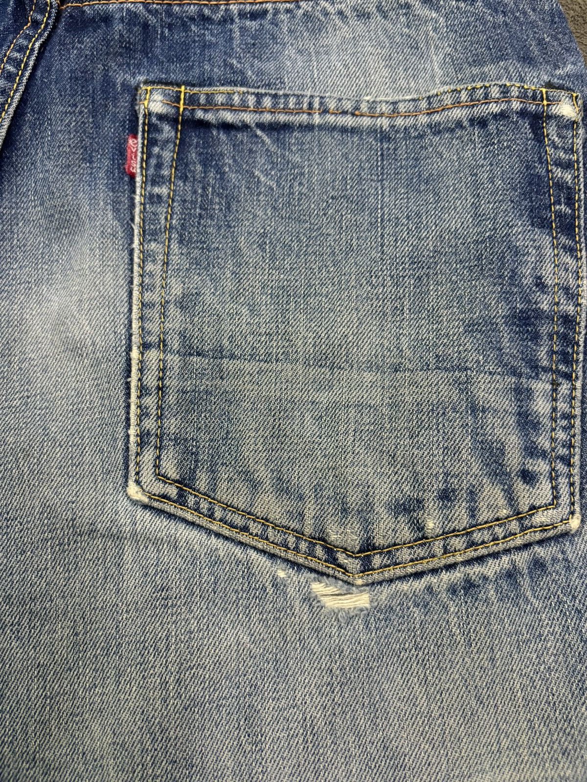Evisu Vintage 00s Evisu Selvedge Loose Distressed Jeans by Yamane Size US 31 - 15 Thumbnail