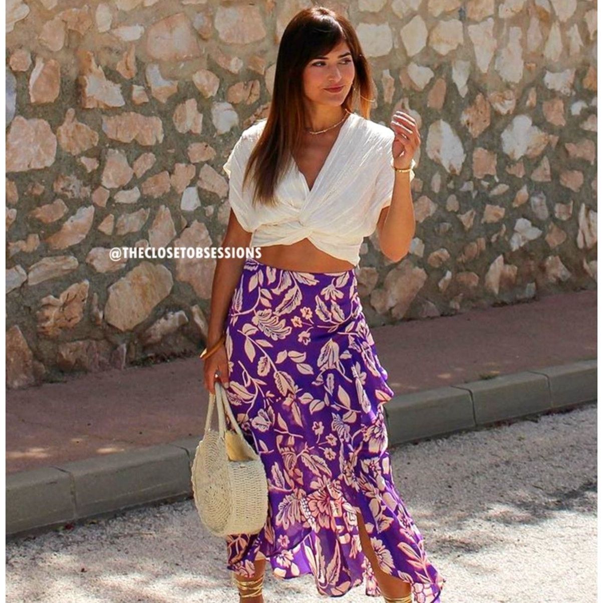 Zara ZW FRAYED ASYMMETRIC SKIRT | Grailed