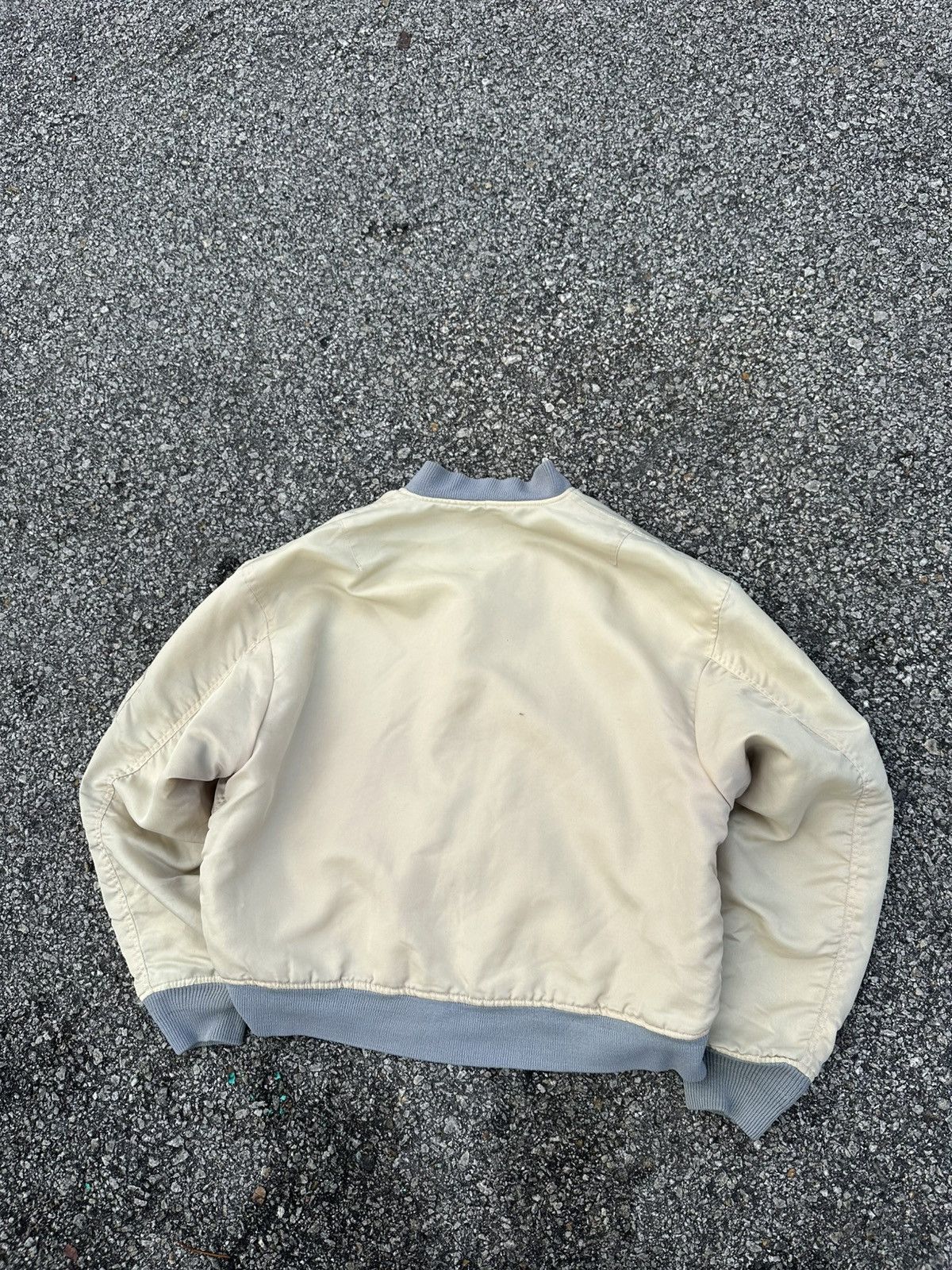 Vintage 🪖Vintage Sun Faded MA-1 Man Intermediate Bomber Jacket Size US M / EU 48-50 / 2 - 7 Thumbnail