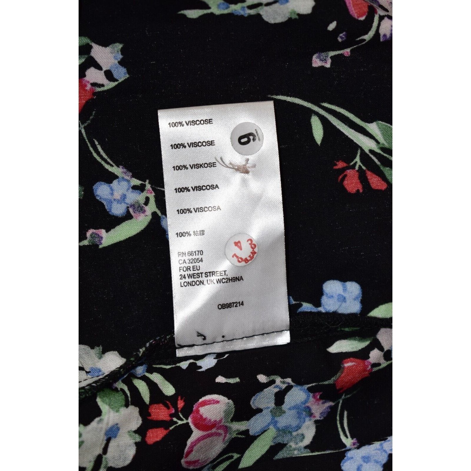 Anthropologie NEW MAEVE BY ANTHROPOLOGIE Floral Aveiro Flutter Sleeve Sz M Size M / US 6-8 / IT 42-44 - 7 Thumbnail