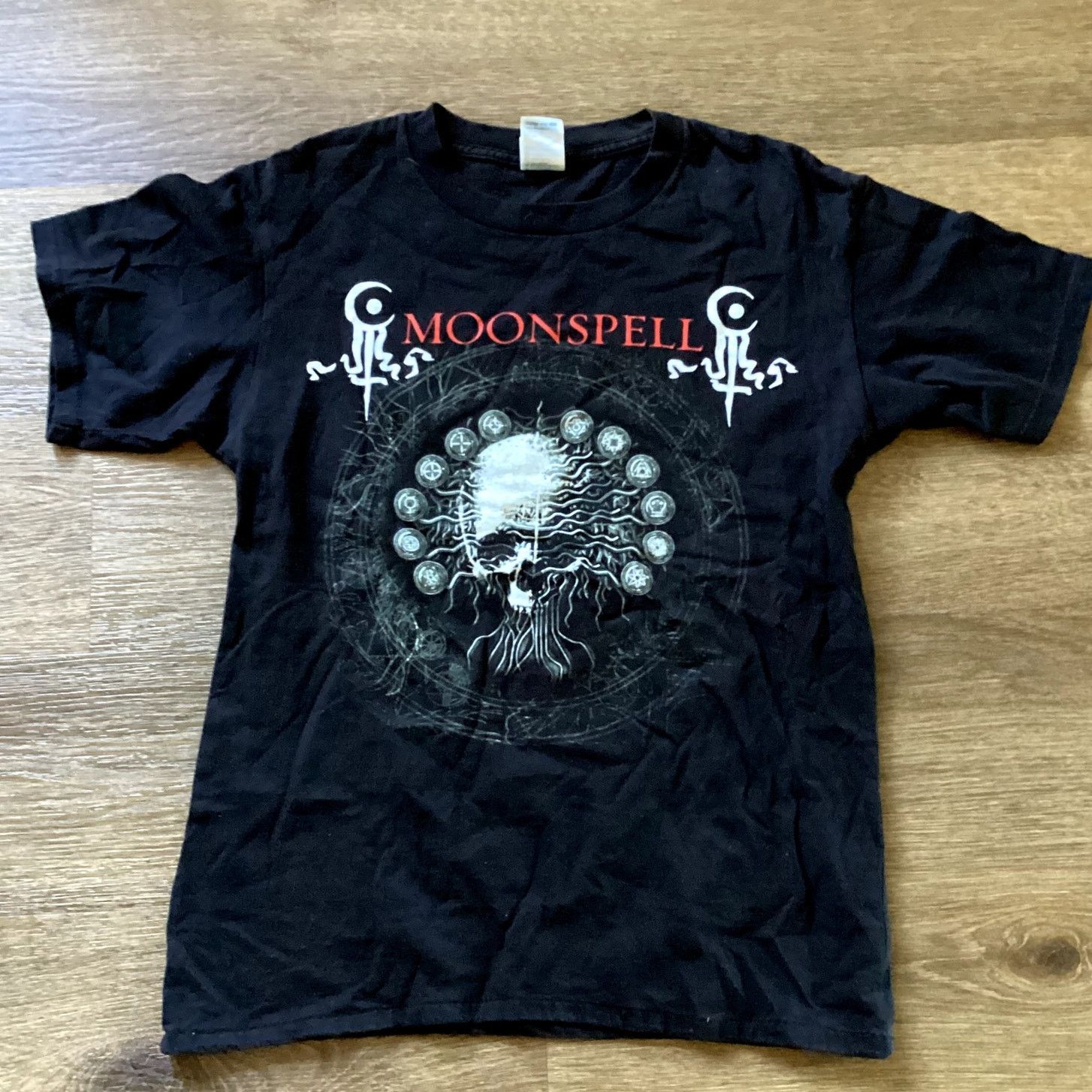 Delta Vtg 90s Moonspell 'What Gets Inside Us" Tee Size US XL / EU 56 / 4 - 1 Thumbnail
