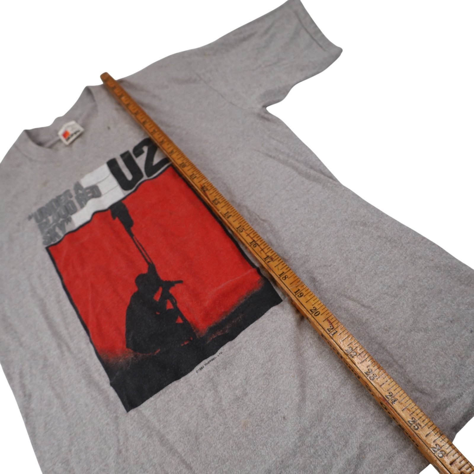 Band Tees × Vintage Vintage 1984 U2 "Under a Blood Red Sky" Graphic Band Tee Size US L / EU 52-54 / 3 - 12 Thumbnail