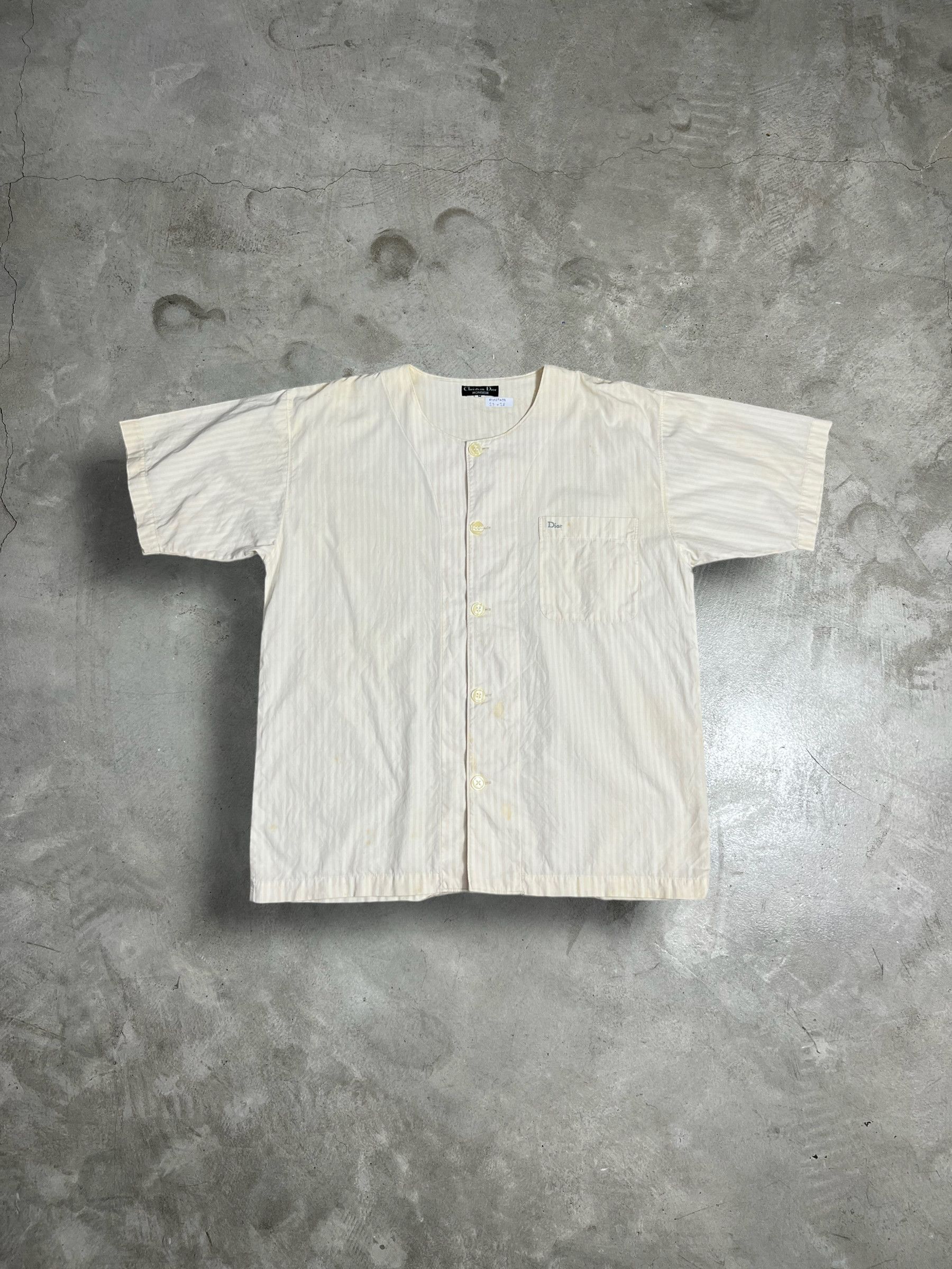 Christian Dior Monsieur Vintage CHRISTIAN DIOR Monsieur Pyjamas Shirt (M) GTMPT498 Size US M / EU 48-50 / 2 - 1 Thumbnail