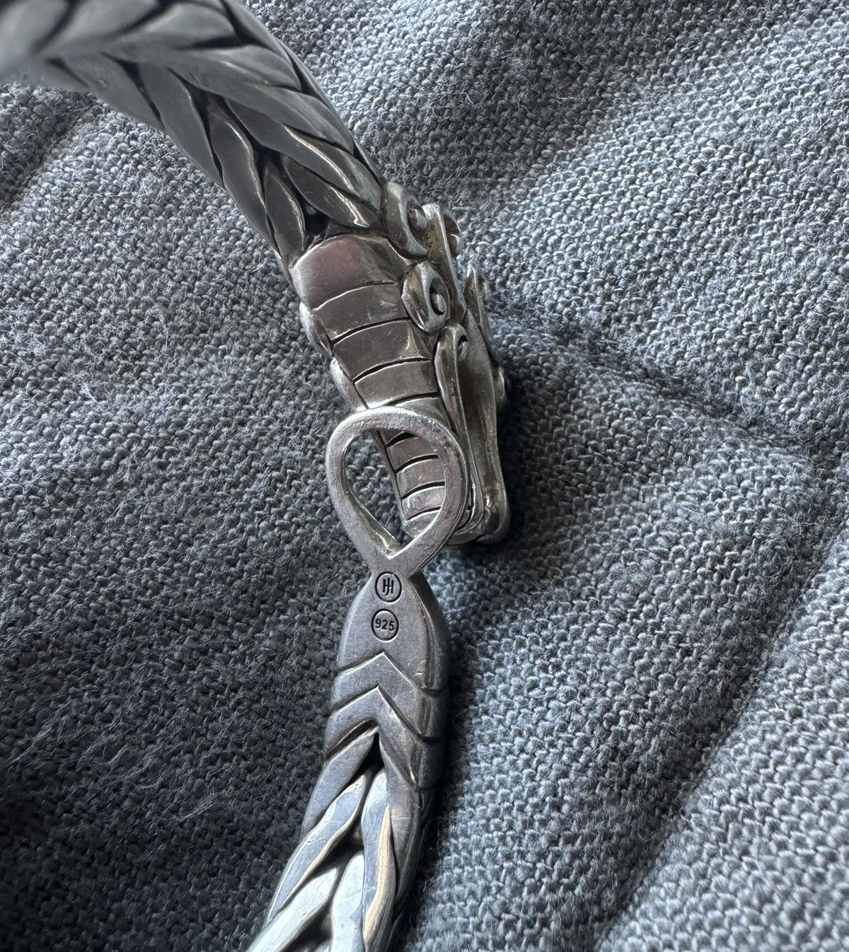 John Hardy John Hardy Dragon Naga Bracelet, Sterling Silver, 9MM Size ONE SIZE - 9 Thumbnail