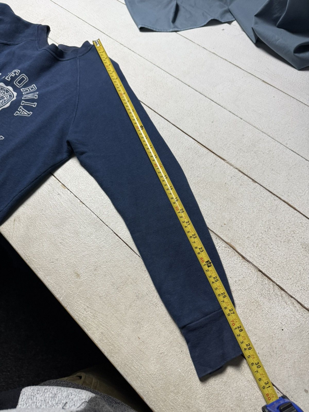 Vintage Vintage 80s California University Crewneck Sweatshirt Blue Size US M / EU 48-50 / 2 - 15 Thumbnail