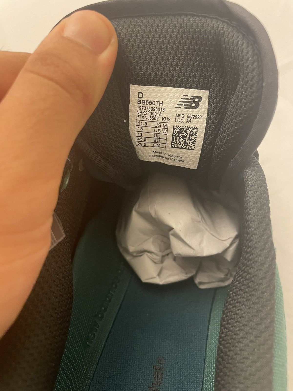 New Balance × thisisneverthat New balance 550 Size US 11.5 / EU 44-45 - 8 Thumbnail