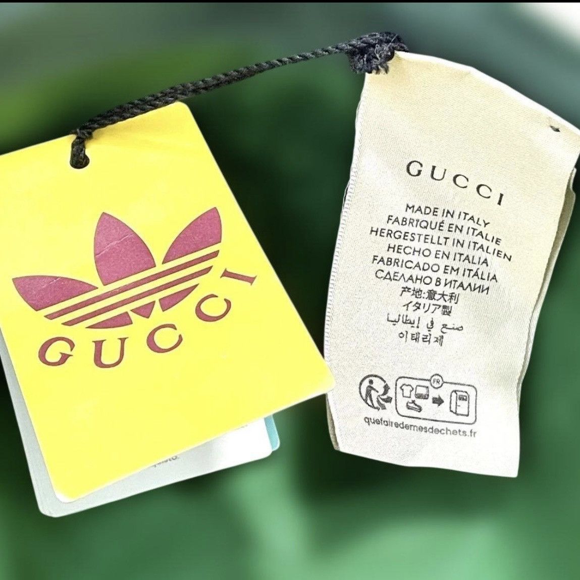 Adidas × Gucci GUCCI ADIDAS CAP GREEN double side size S NEW Size ONE SIZE - 7 Thumbnail