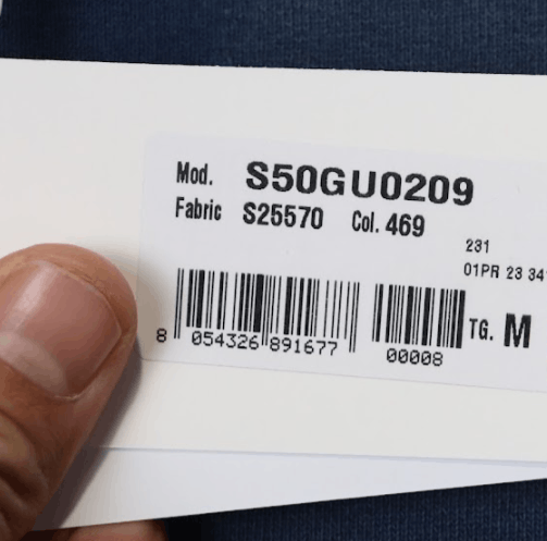 Maison Margiela o1rshd10124 Margiela Wide Neck Logo Sweater in Blue Size US M / EU 48-50 / 2 - 7 Thumbnail