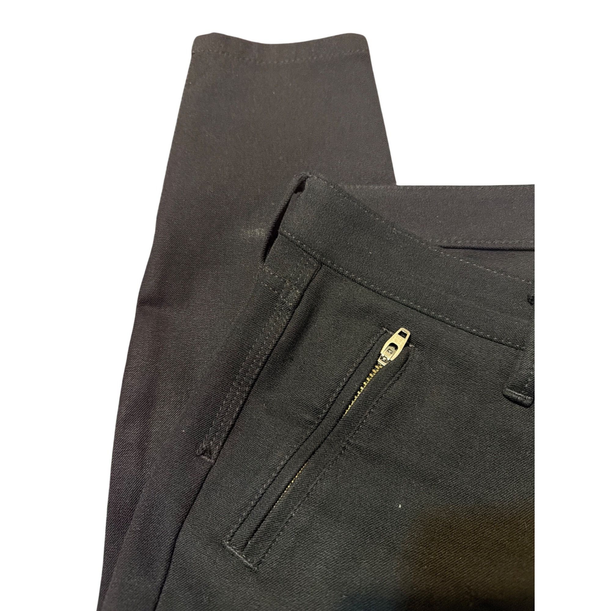 Banana Republic Banana Republic Sloan Black Petite Pants Zippered Pockets An Size 25" / US 0 / IT 36 - 2 Thumbnail