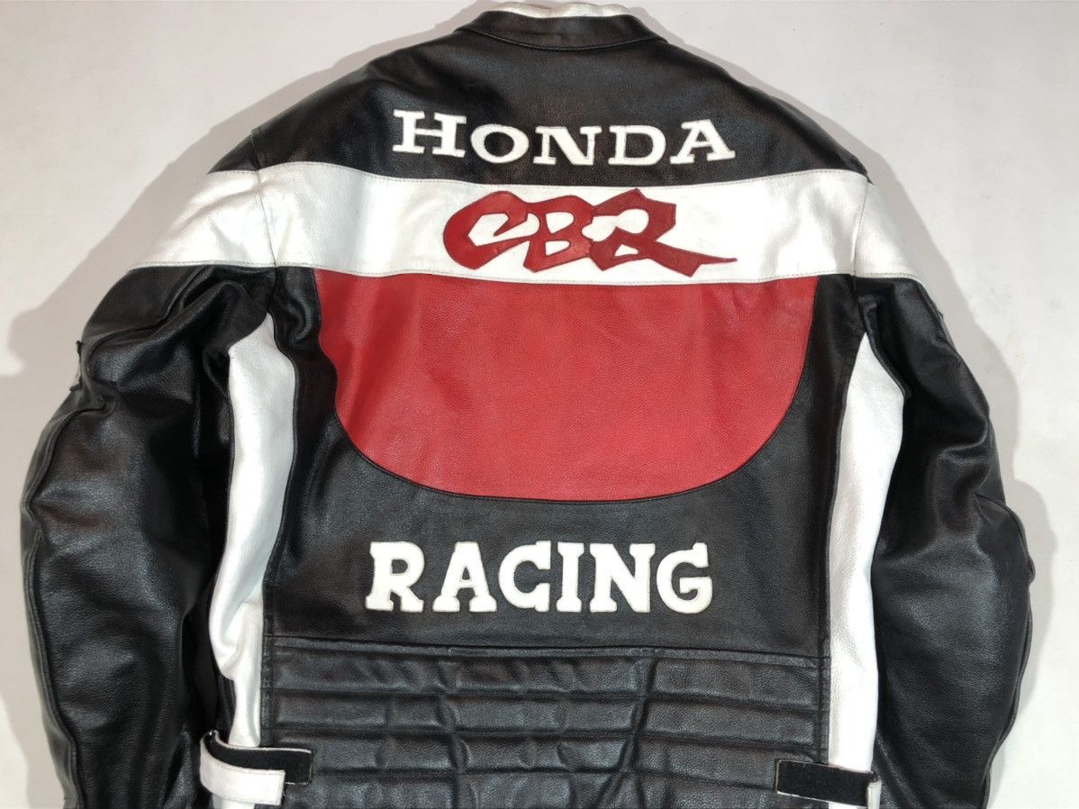 Alpinestars × Dainese × Yamaha Honda Motorcycle leather jacket Racing vintage Size US XL / EU 56 / 4 - 15 Thumbnail