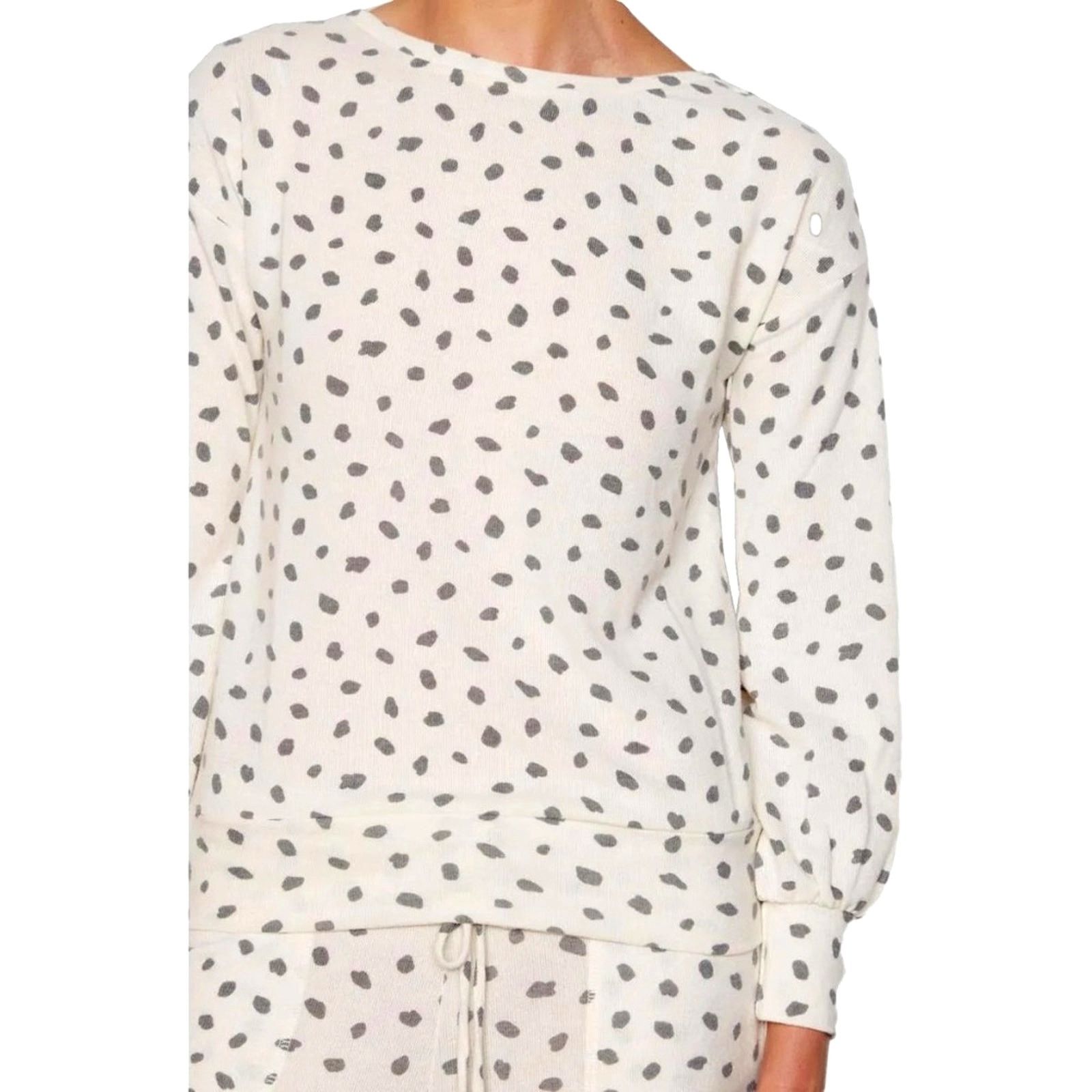 TART Collections Tart Collections Cheetah Print Ribbed Sweater Cheetah Dot M Size M / US 6-8 / IT 42-44 - 7 Thumbnail