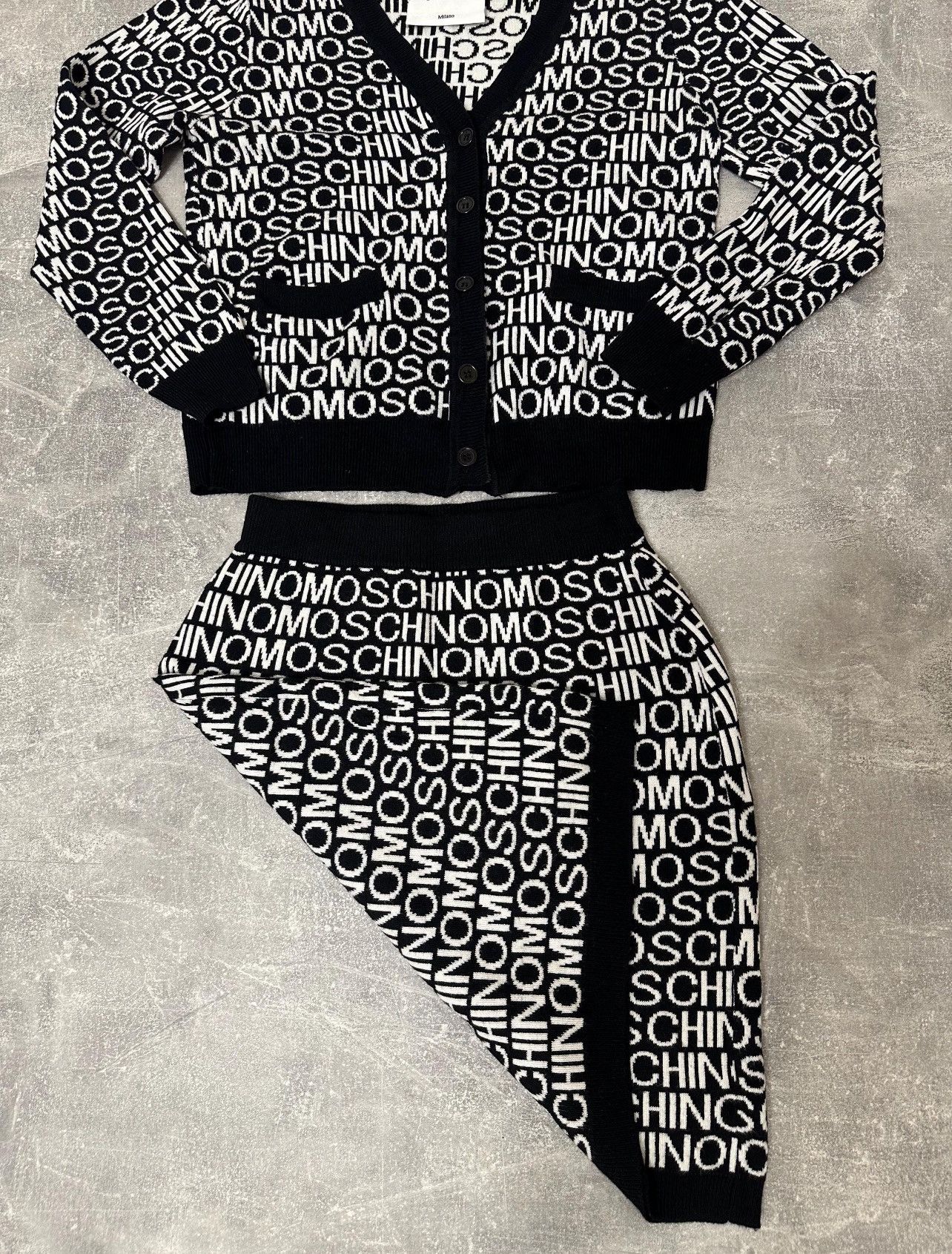Hysteric Glamour × Moschino Moschino Designer Skirt Suit Set Italy Size S / US 4 / IT 40 - 8 Thumbnail