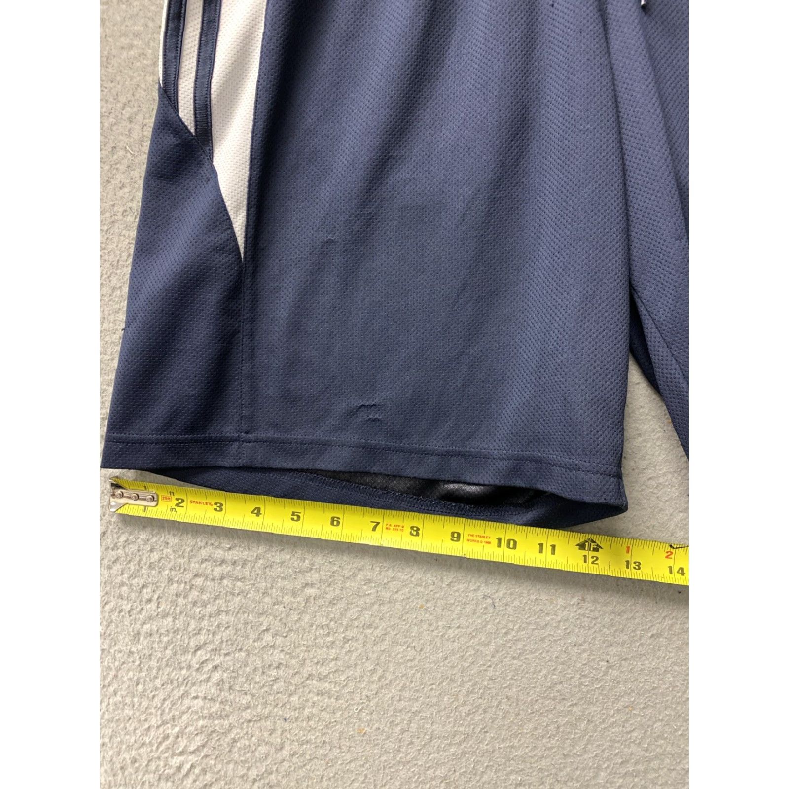 Adidas adidas Shorts Mens Medium Training Navy Blue 117-25 Regular Athletic Solid Breathable Elastic Waist Moisture Wicking Lightweight 30 in Inseam 8 in Size US 31 - 5 Thumbnail