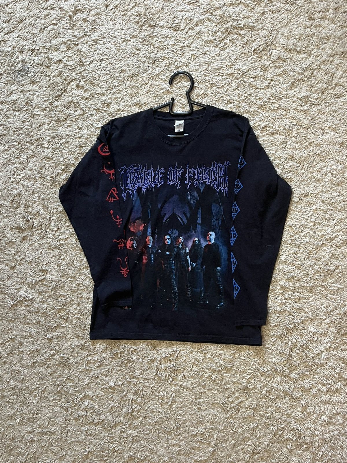 Band Tees Cradle of Filth band Existence long sleeve shirt NEW rare Size US M / EU 48-50 / 2 - 1 Thumbnail