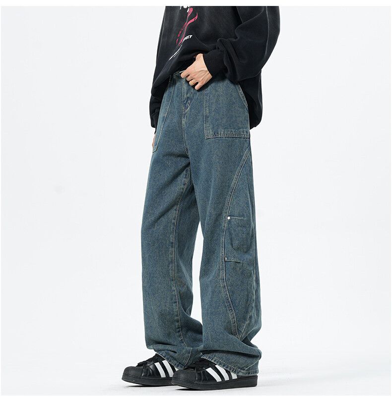 Vintage High Street Denim Pants Streetwear Size US 32 / EU 48 - 5 Thumbnail