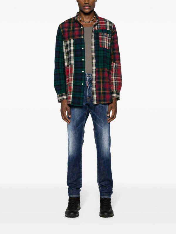 Dsquared2 o1mle0126 Cool Guy Skinny Jeans in Navy Blue Size US 30 / EU 46 - 5 Thumbnail