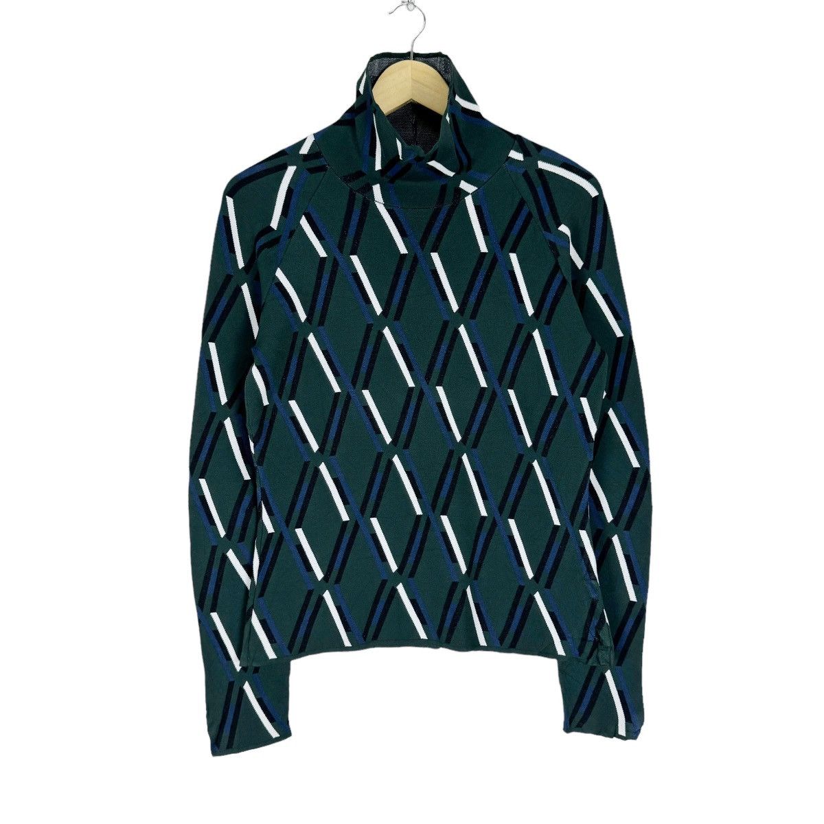 Tod's 🔥TOD’S ABSTRACT TURTLENECK KNITWEAR JUMPER Size S / US 4 / IT 40 - 2 Thumbnail