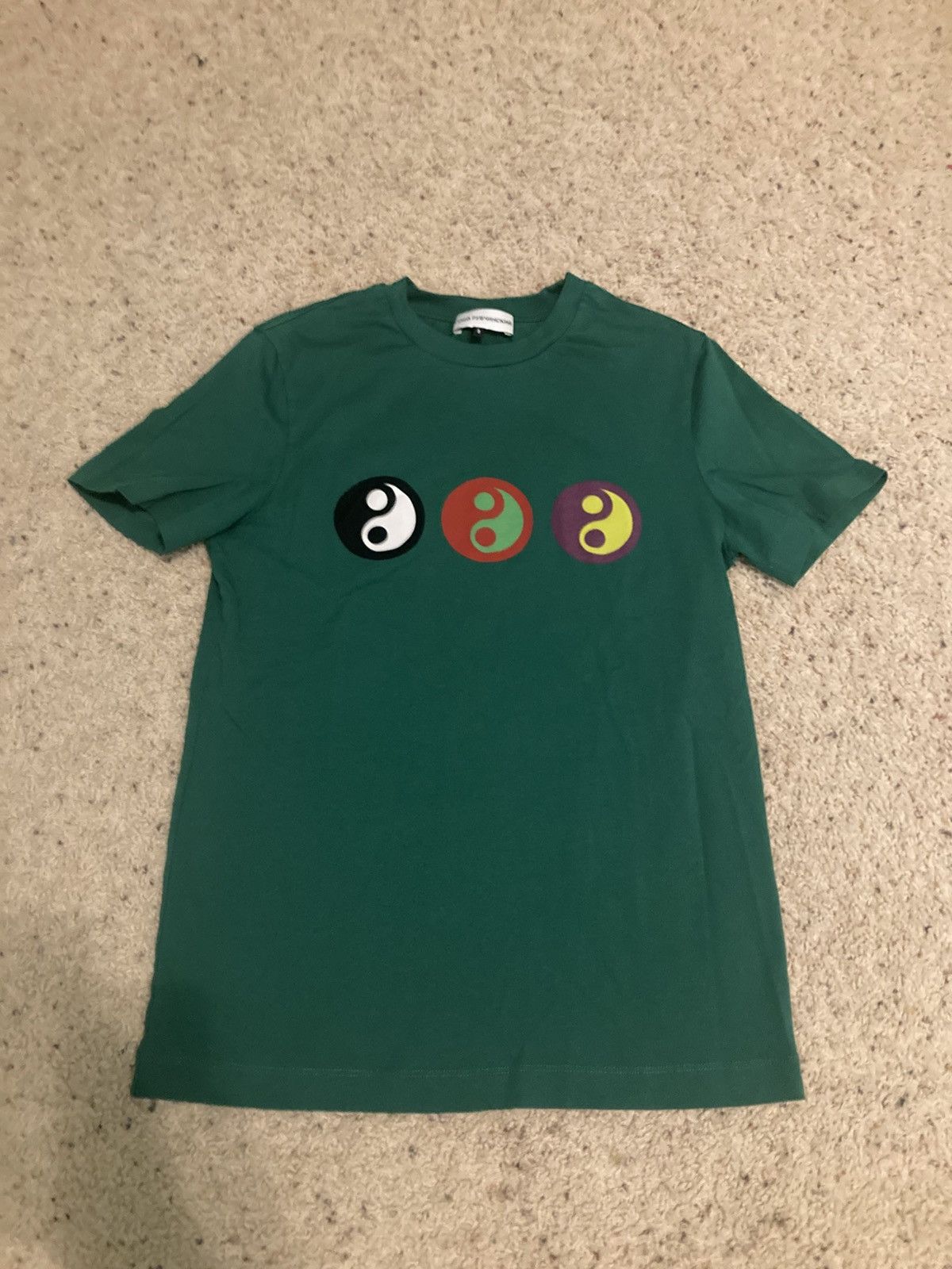 Gosha Rubchinskiy 2017 Gosha Rubchinskiy yin yang tee green small Size US S / EU 44-46 / 1 - 1 Thumbnail