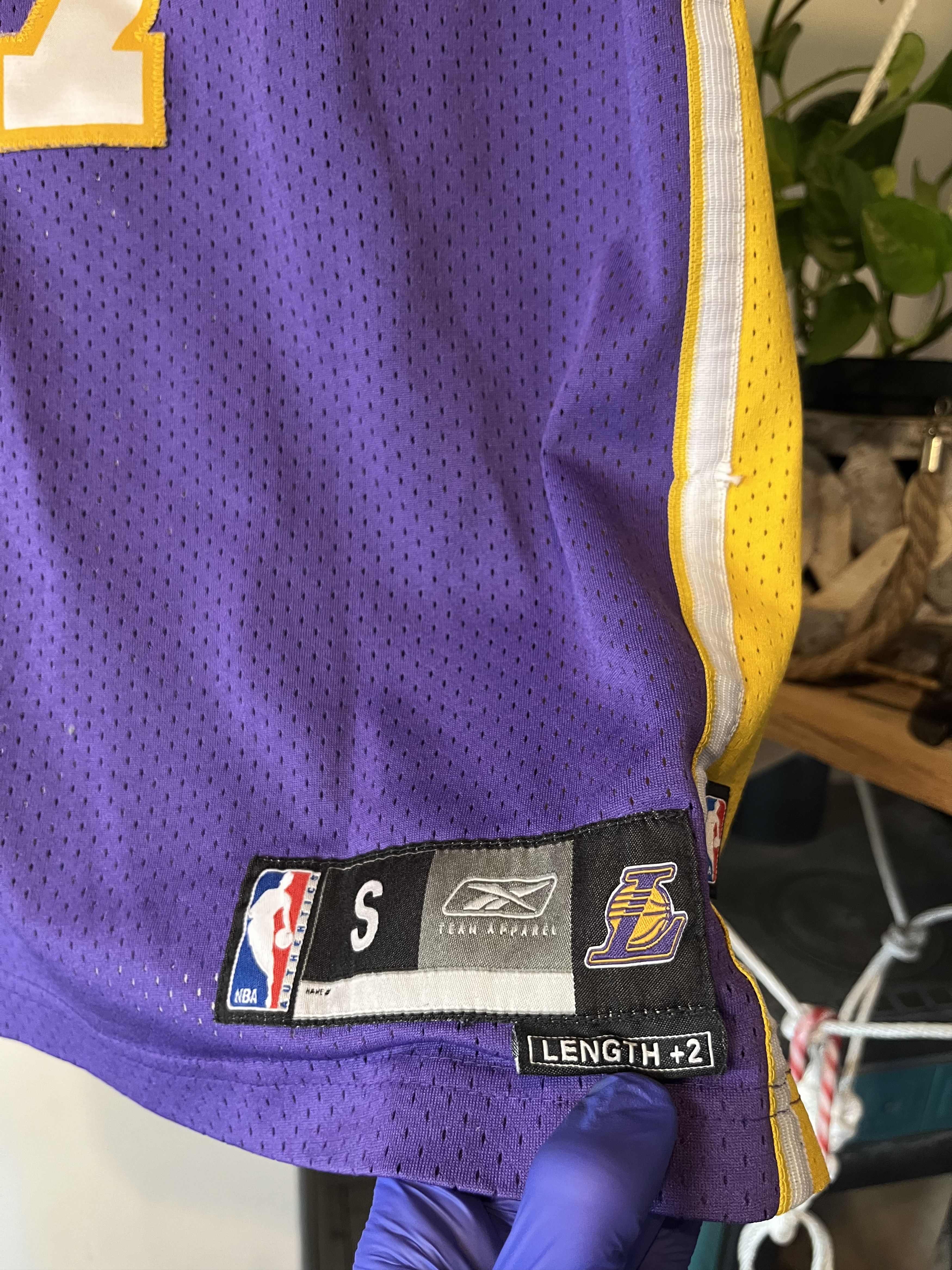 NBA × Reebok × Vintage Swingman Los Angeles Lakers Lamar Odom Jersey Rare Reebok Size US S / EU 44-46 / 1 - 5 Thumbnail