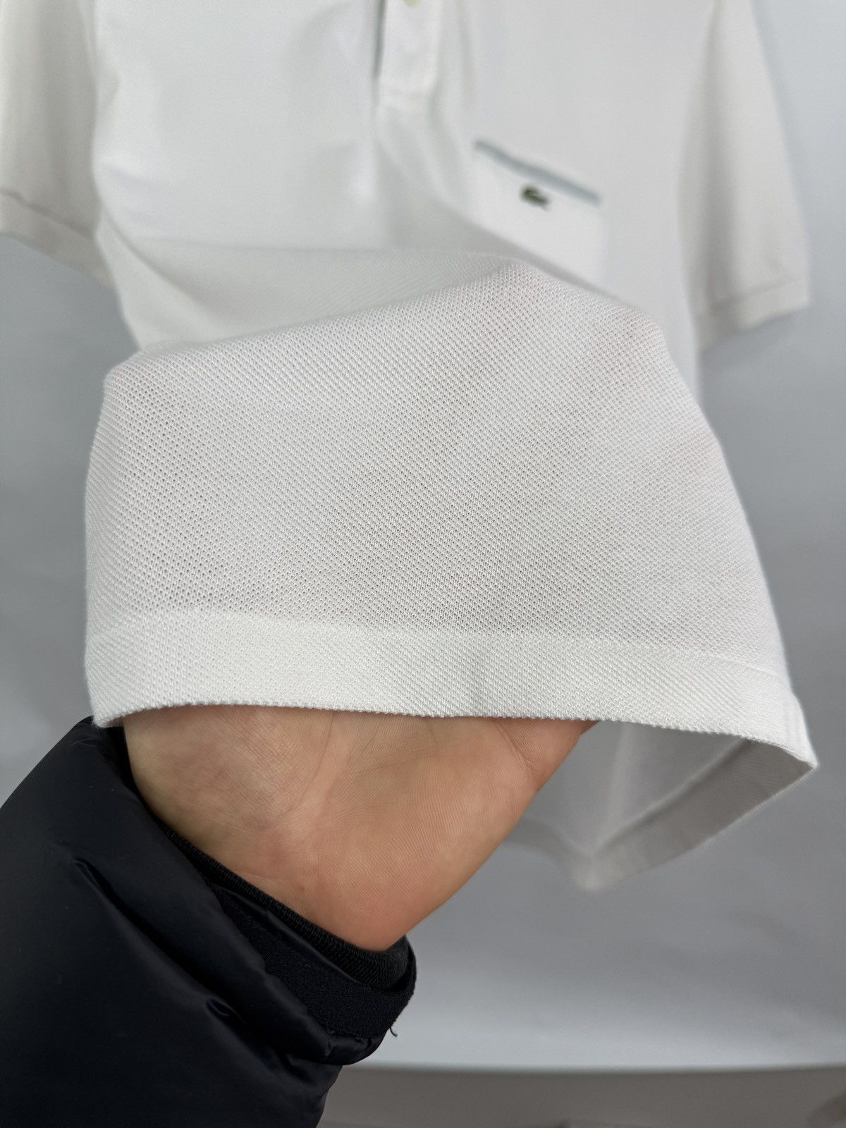 Lacoste 🇫🇷 Vintage 90s Lacoste Polo T-Shirt Made In France Retro Rare Size US L / EU 52-54 / 3 - 7 Thumbnail