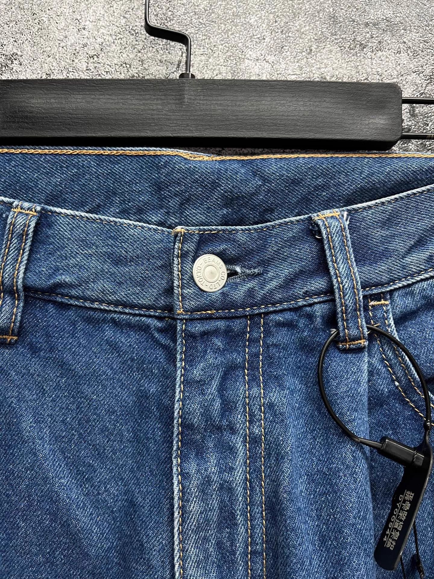 Other BEAMS Vintage Distressed Tapered Jeans S 98 New Size 26" / US 2 / IT 38 - 4 Thumbnail