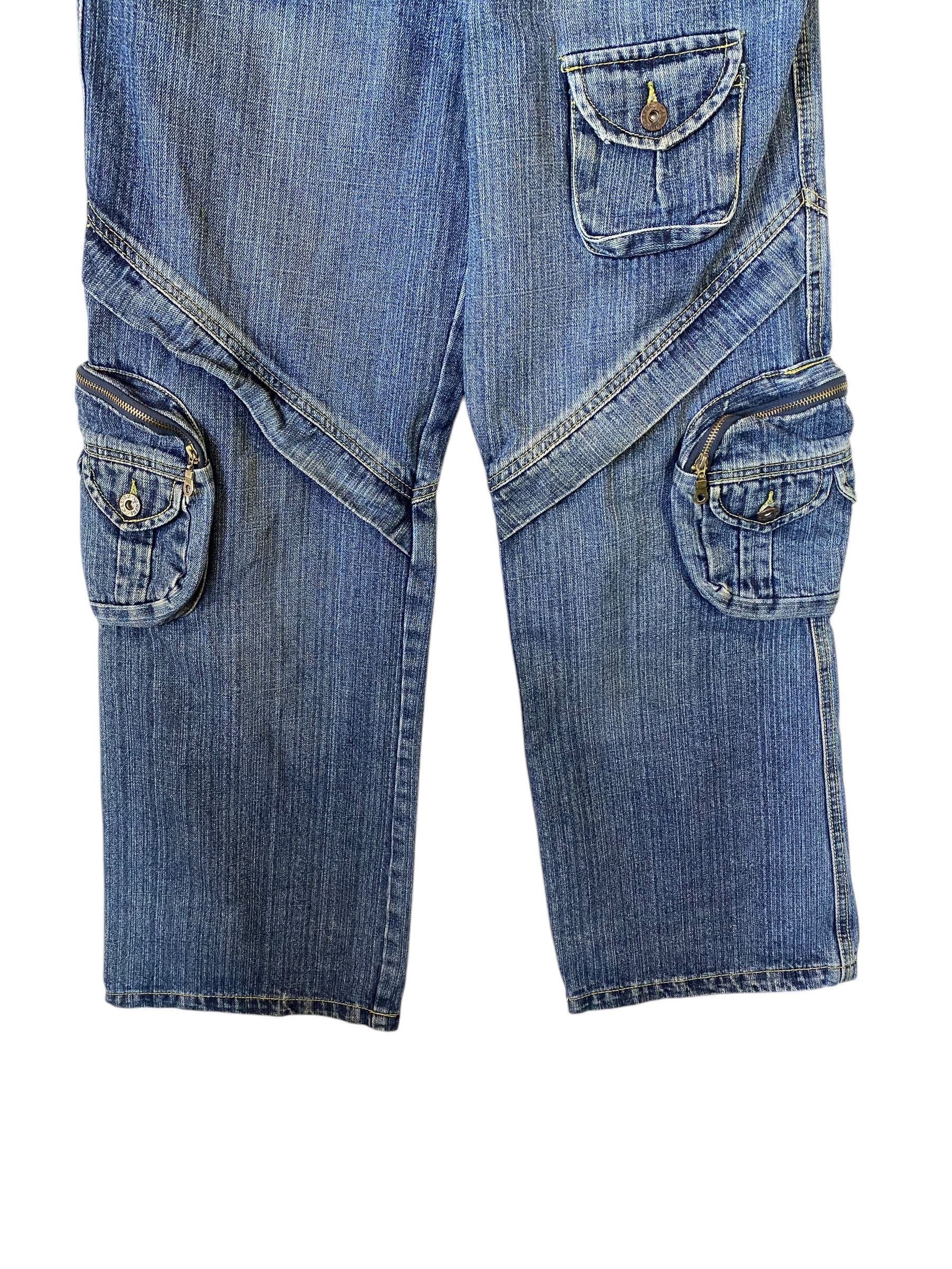 Carven × Designer Carven paris multi pocket cargo denim pant Size US 30 / EU 46 - 5 Thumbnail
