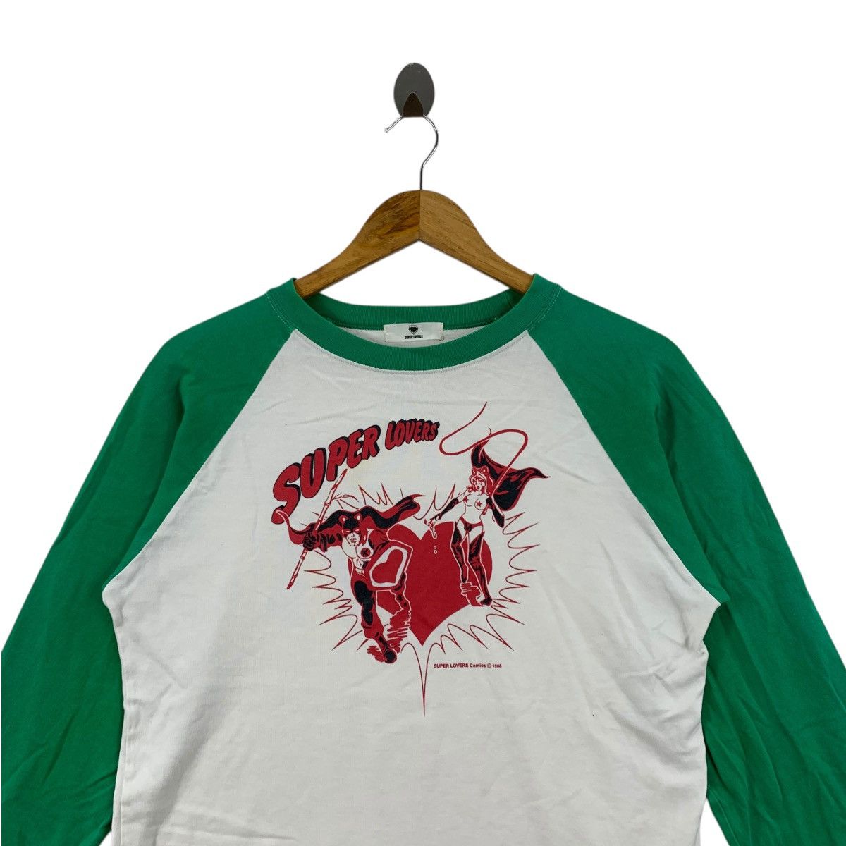 Japanese Brand × Vintage Vintage SUPER LOVERS Punk Japanese Brand Marvel Dc Shirt Size US M / EU 48-50 / 2 - 3 Thumbnail