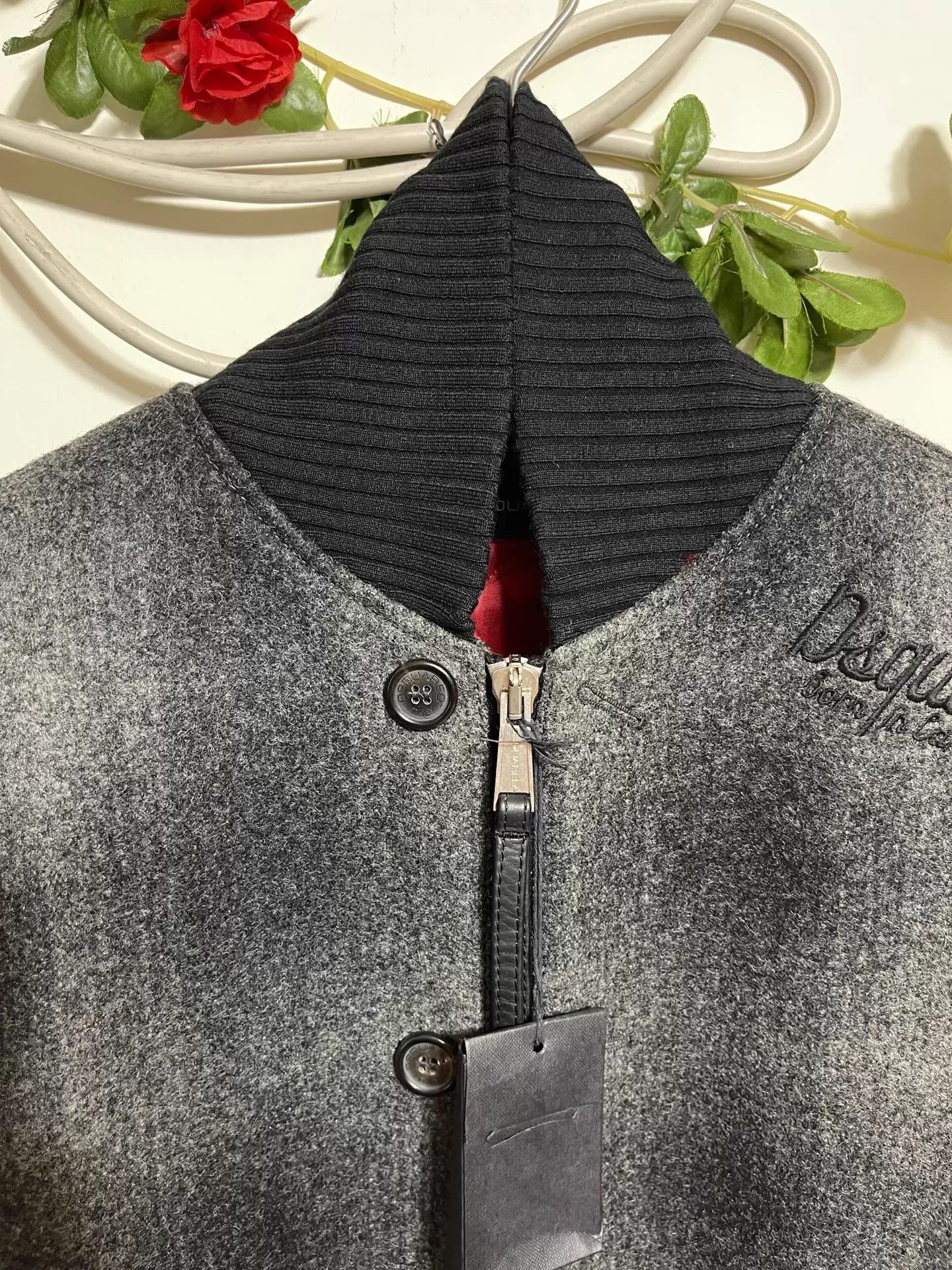 Dior Black er Jacket with Zip & Button Closure Size US XXS / EU 40 - 4 Thumbnail