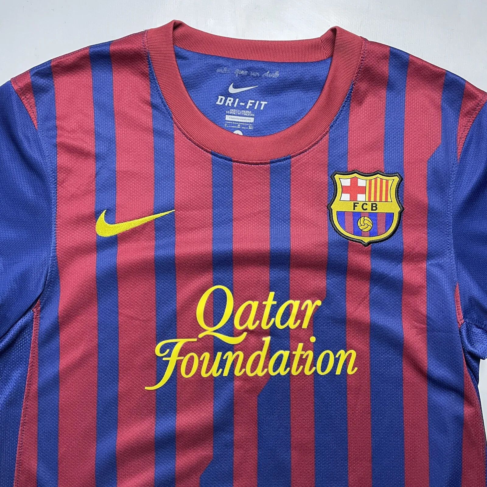 Nike Nike FC Barcelona FCB 2011/2012 Football Soccer Jersey bloke Size US S / EU 44-46 / 1 - 6 Thumbnail