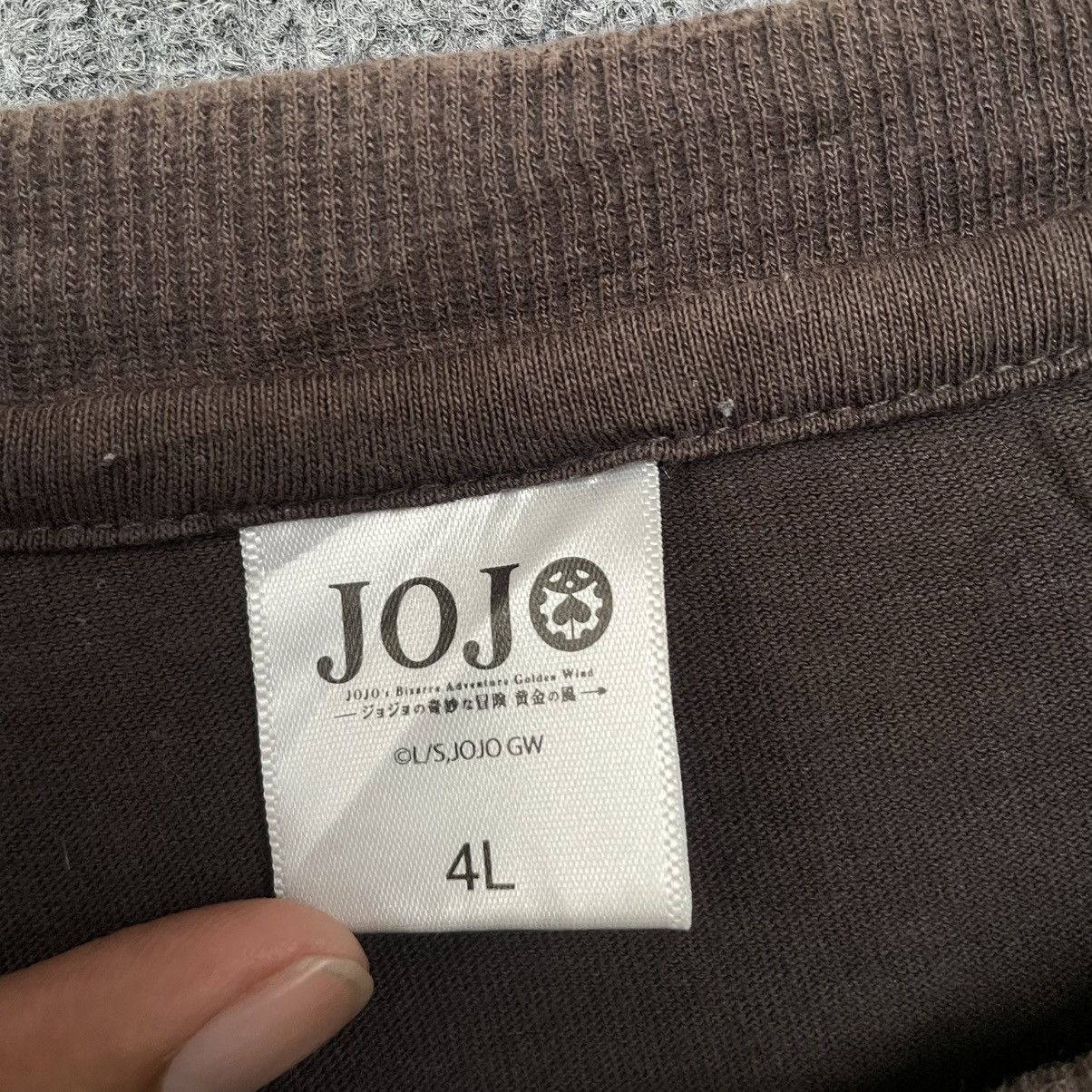 Anime × Japanese Brand × Vintage Vintage Jojo's Bizarre Adventure Golden Wind L/S T Shirt Size US XXL / EU 58 / 5 - 4 Thumbnail