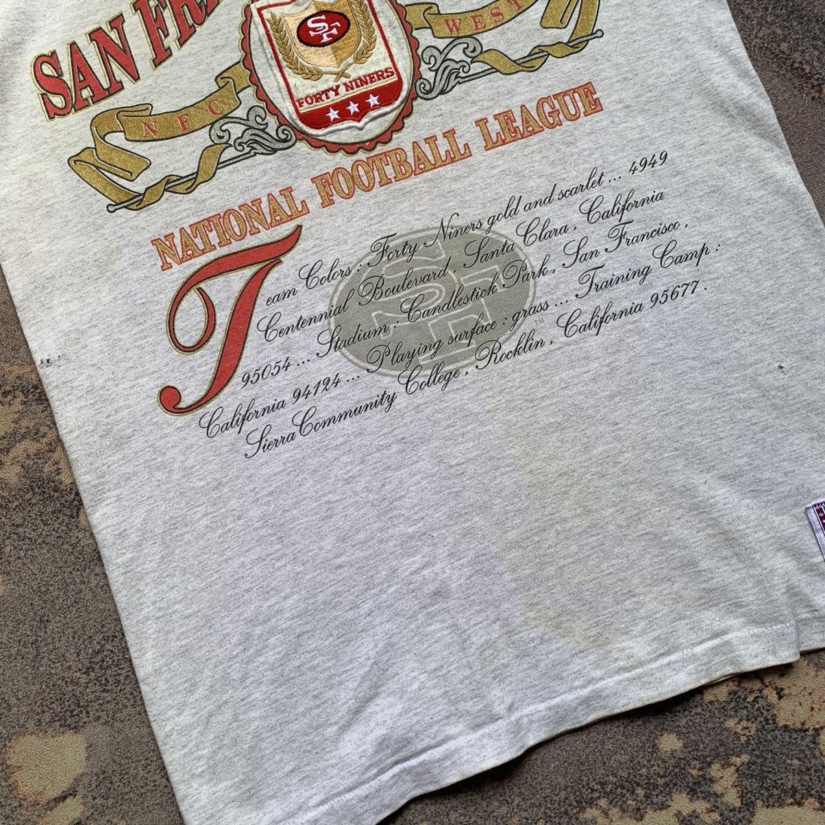 NFL × Nutmeg × Vintage Vintage San Francisco 49ers single stitch Size US M / EU 48-50 / 2 - 6 Thumbnail