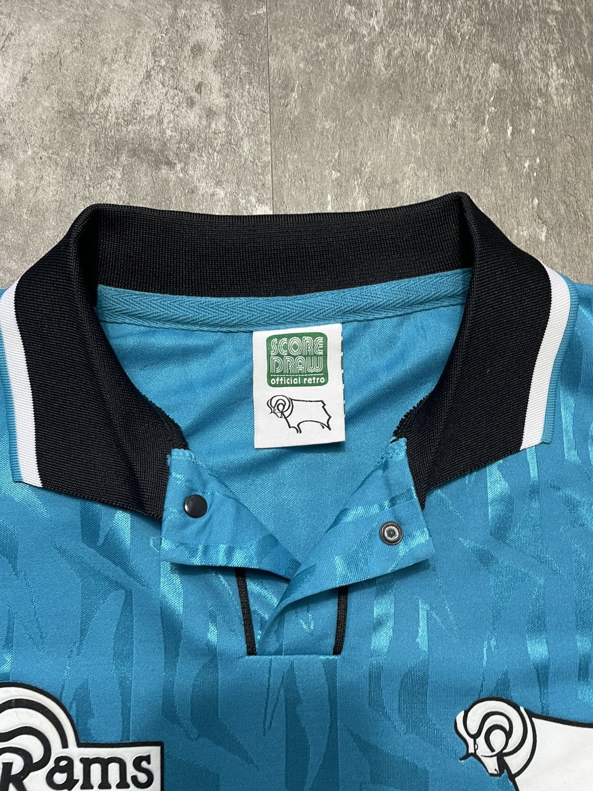 Vintage Retro Vintage Derby County 1994 1995 Away Soccer Jersey L Size US L / EU 52-54 / 3 - 3 Thumbnail