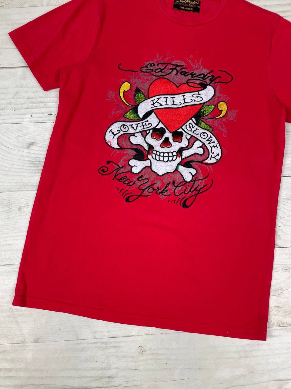 Ed Hardy Ed Hardy T-Shirt Skull Love Kills Slowly Japan Size US M / EU 48-50 / 2 - 3 Thumbnail
