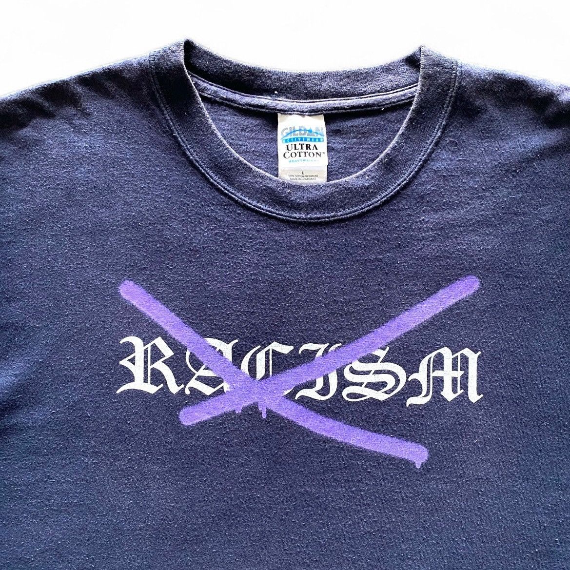 GOODENOUGH Vintage Goodenough LNDN MTHR FCKR ❌ Rasicm Tee Size US L / EU 52-54 / 3 - 3 Thumbnail