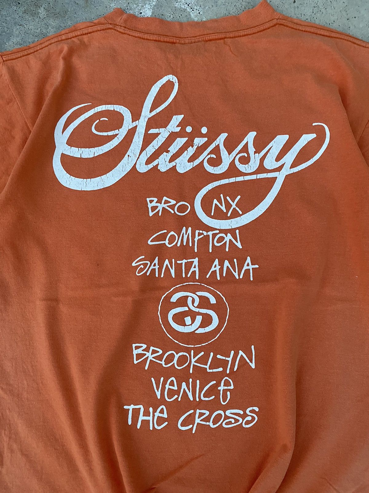 Stussy Vintage 90s Stussy World Tour Shirt Rare Colour Size US M / EU 48-50 / 2 - 4 Thumbnail