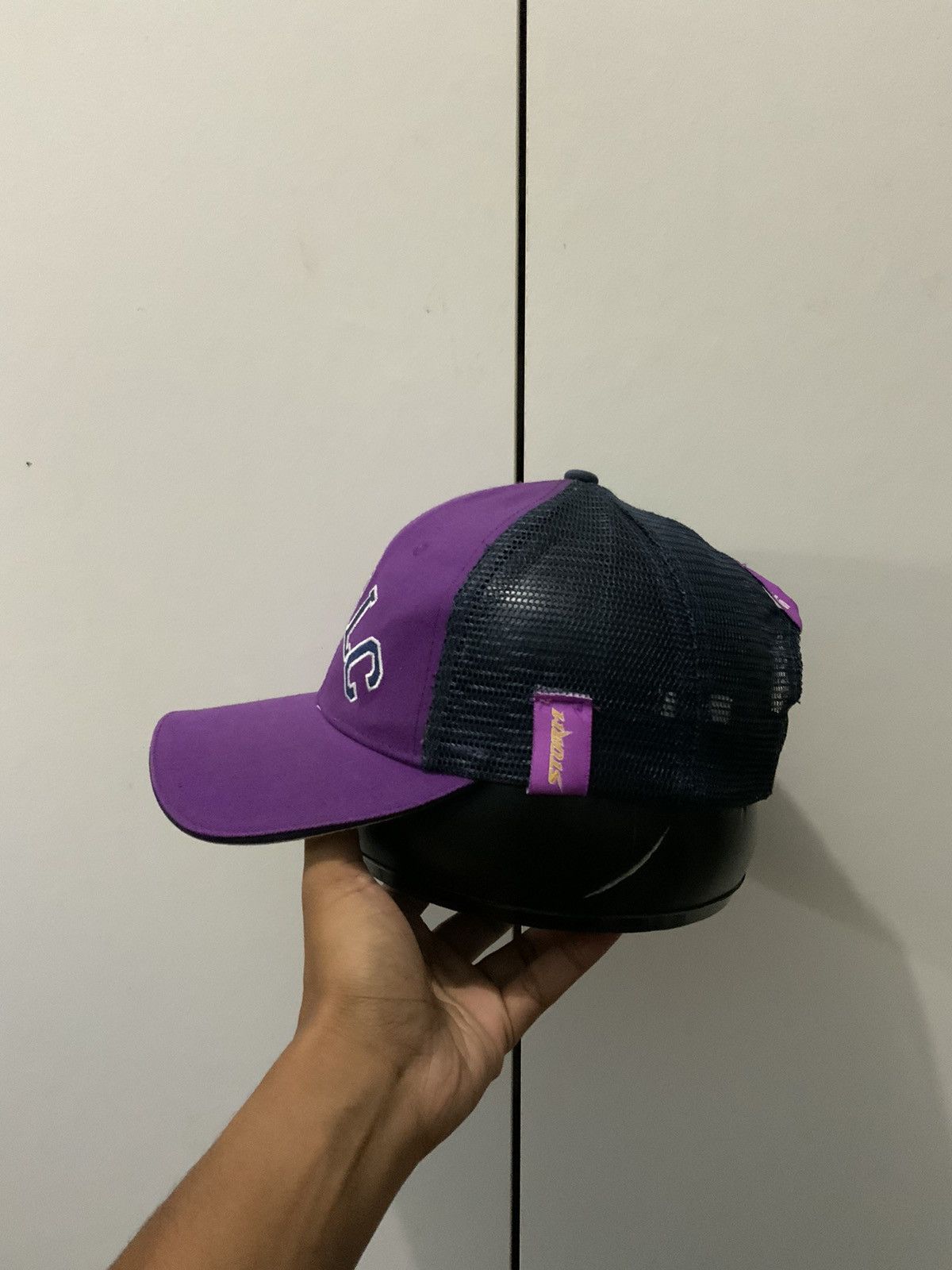 Vintage MSRLC Storm NRL Sports Trucker Hat Size ONE SIZE - 3 Thumbnail