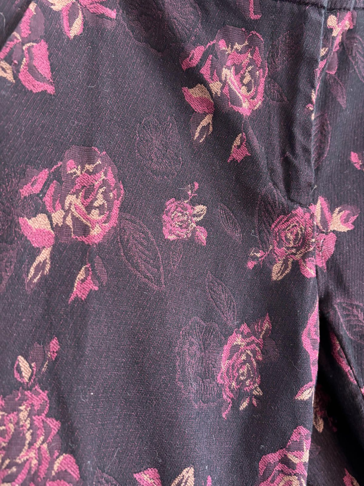 Other WHBM Boho Cottage Core Ankle Floral Print Pants 2P Size 26" / US 2 / IT 38 - 6 Thumbnail
