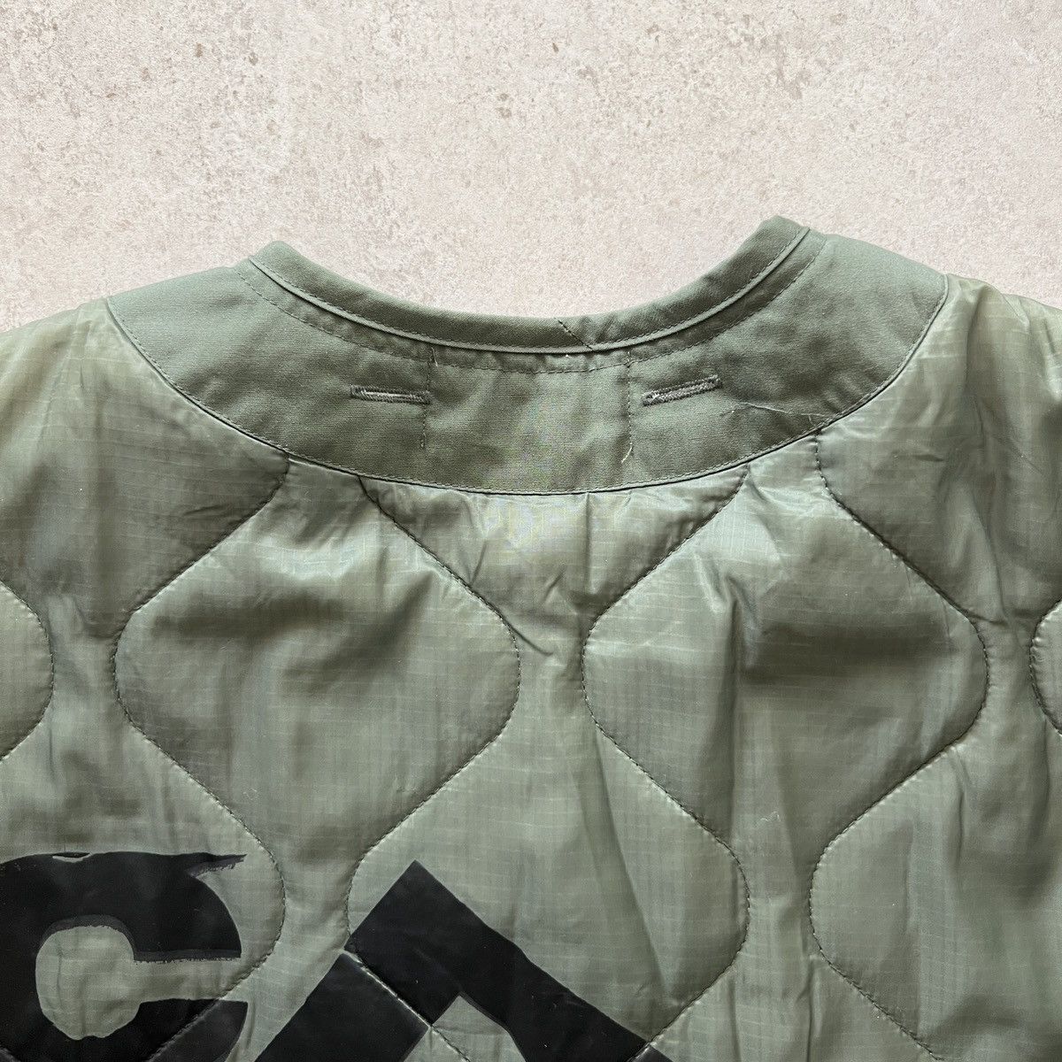 Alpha Industries × CDG by Comme des Garcons Vintage 00s CDG Alpha Industries Quilted Liner Jacket Size US L / EU 52-54 / 3 - 4 Thumbnail