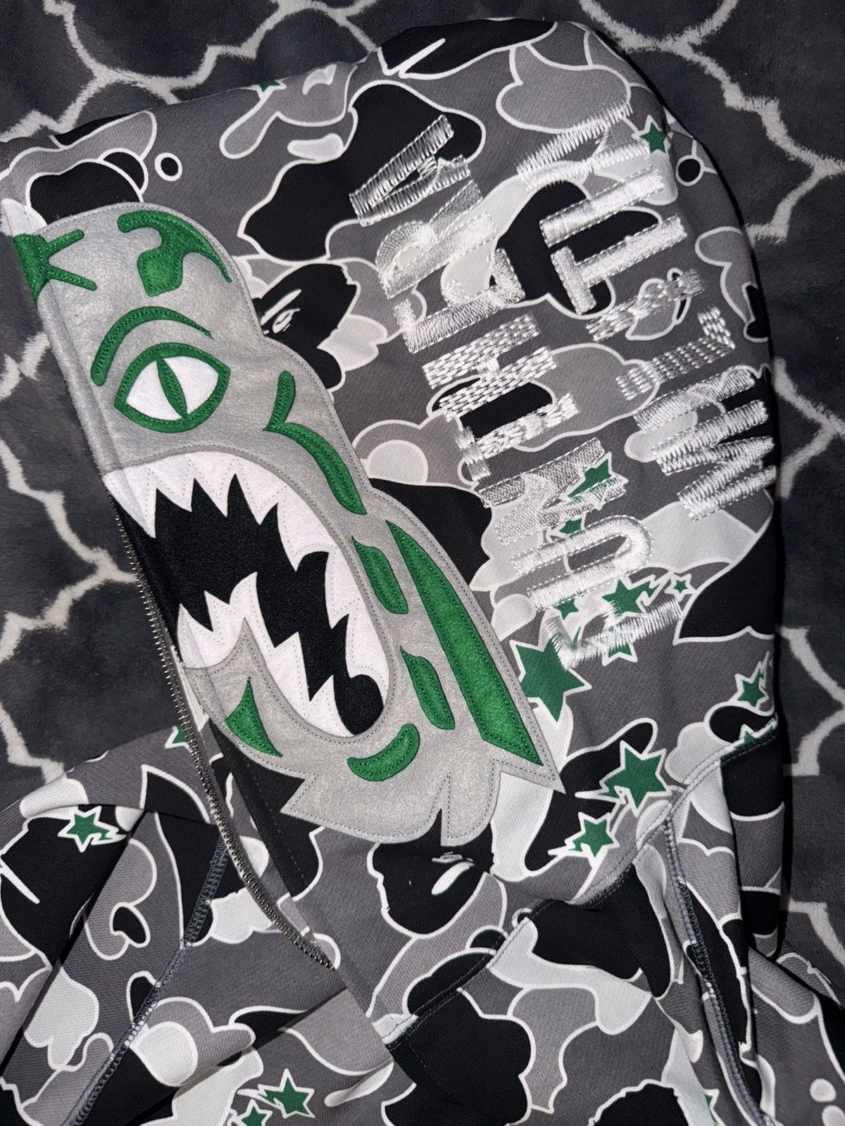 Bape (M) Bape x Hidden NY Psyche Camo Tiger Hoodie Size US M / EU 48-50 / 2 - 7 Thumbnail