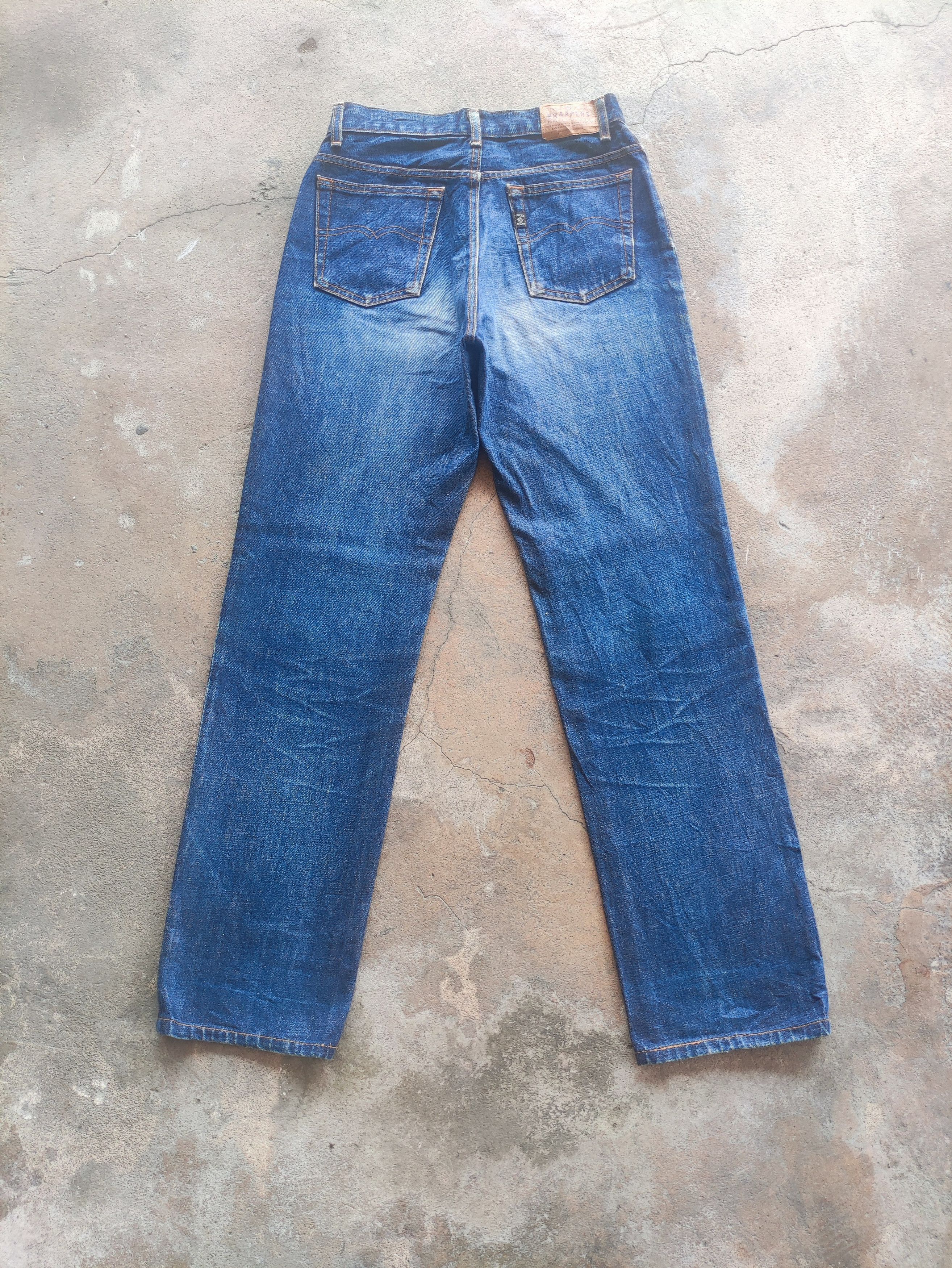 Japanese Brand × Jean Vintage Japanese Brappers Faded Denim Pants W29x30 Size US 29 - 9 Thumbnail
