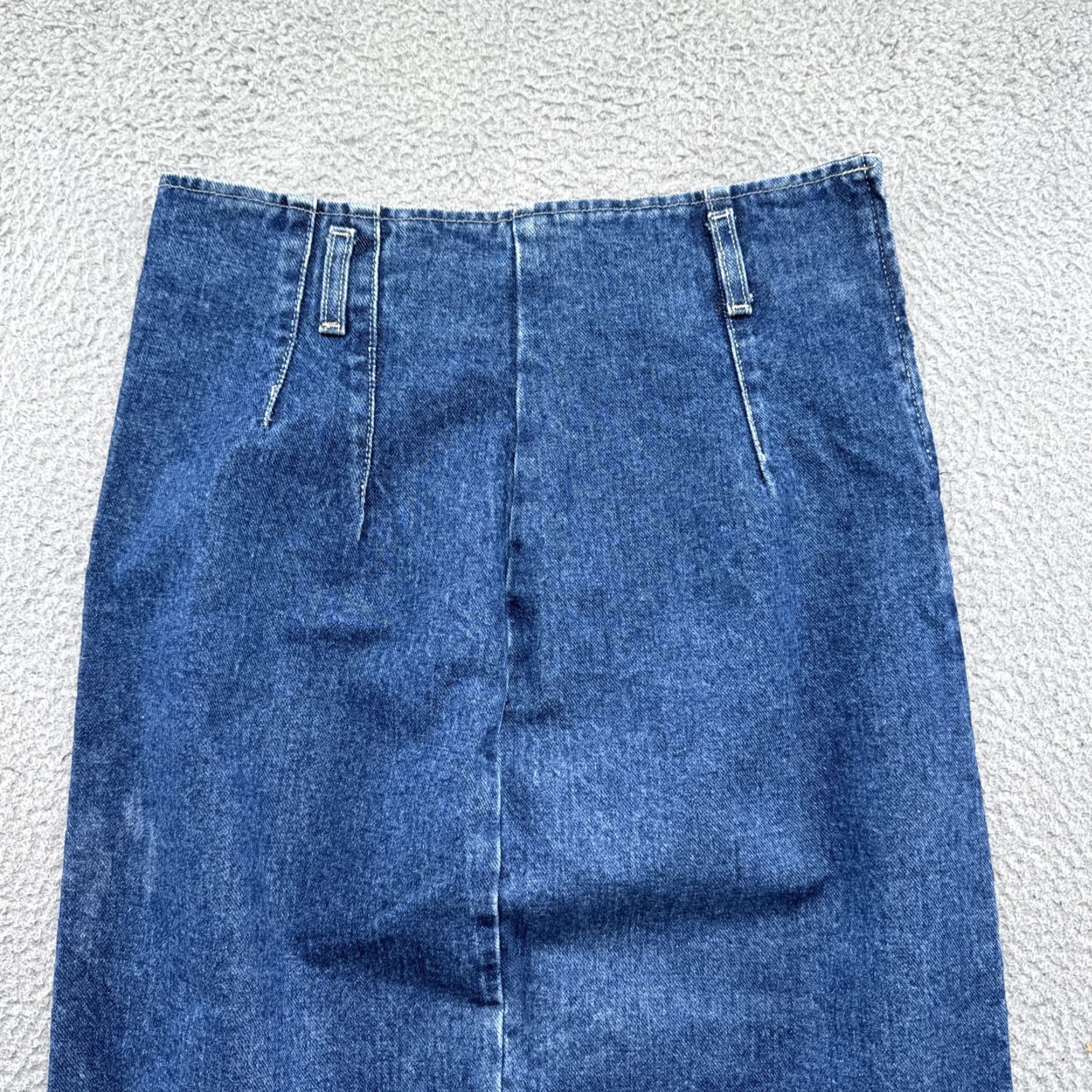 Vintage VINTAGE St. John's Bay 100% Cotton Maxi Denim Skirt Women’s SZ 10 Mexico Made Blue Cotton Denim Skirt Maxi Women 10 Size 32" / US 10 / IT 46 - 3 Thumbnail