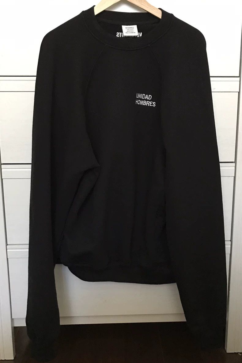 Vetements vetementsFall/Winter 16 GD Sweatshirt 2503-Nextarrow Size US S / EU 44-46 / 1 - 1 Thumbnail