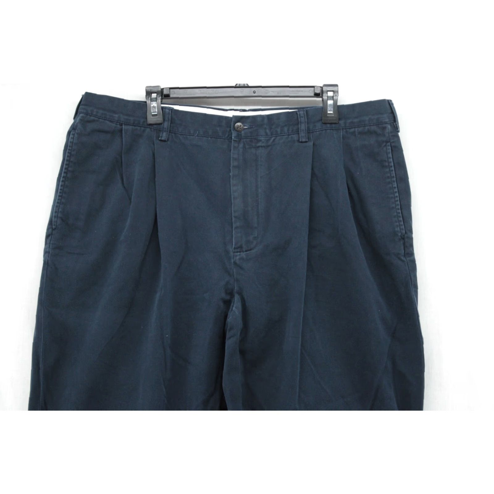 Polo Ralph Lauren VINTAGE Polo Ralph Lauren Pants Men 38x29 Navy Blue Hammond Pleated Cuffed 90s Polo Ralph Lauren Hammond Pants Men 38x29 Navy Blue 90s Size US M / EU 48-50 / 2 - 2 Thumbnail