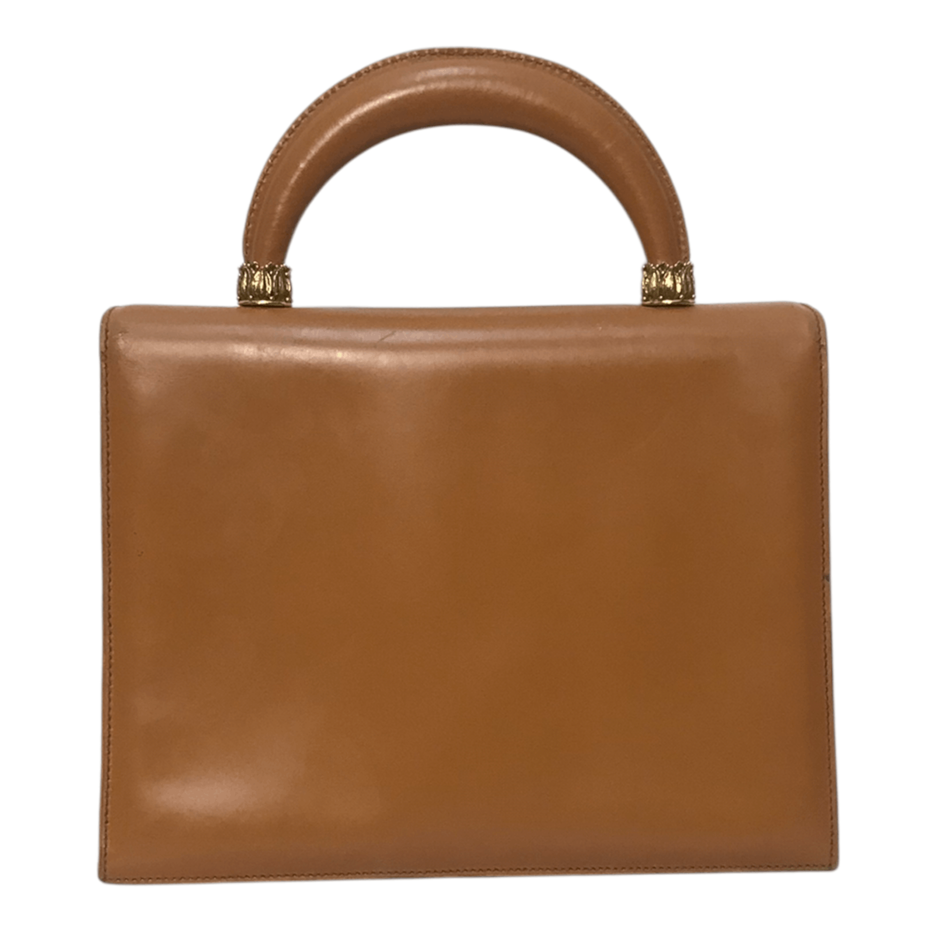 Christian Dior Monsieur Cristian Dior Leather Brown HandBag Size ONE SIZE - 7 Thumbnail
