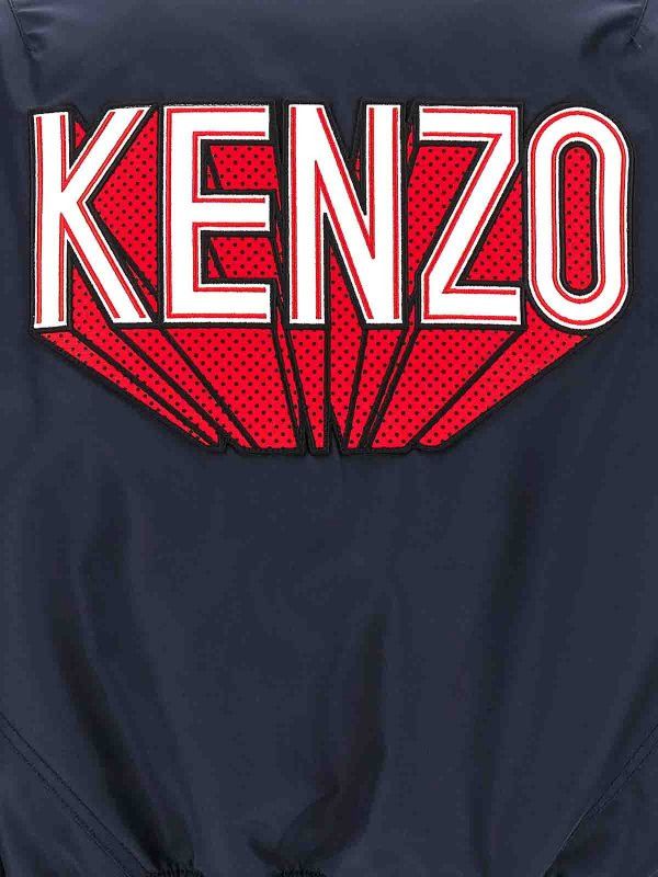 Kenzo o1y1025 Full-Length Jacket in Midnight Blue Size M / US 6-8 / IT 42-44 - 4 Thumbnail