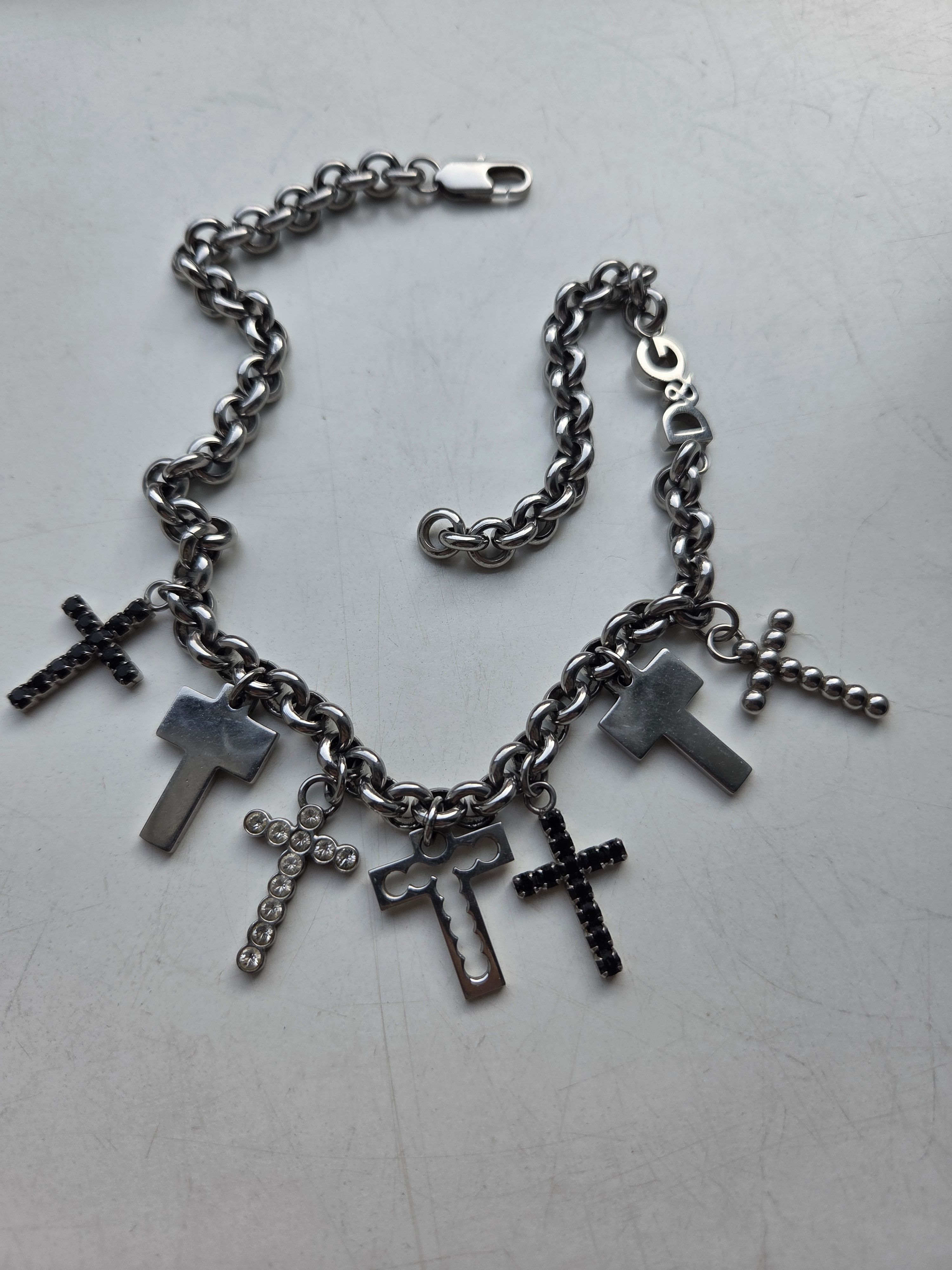 Dolce & Gabbana Dolce & Gabbana rosary crosses necklace Size ONE SIZE - 3 Thumbnail