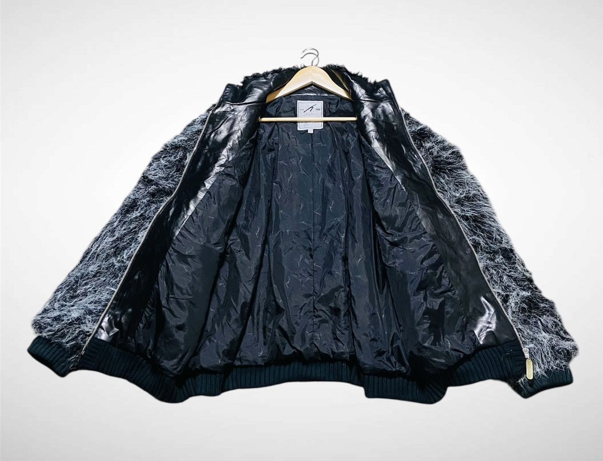 Karl Kani Rare 🔥🔥 Karl Kani Mohair-Style Bomber Jacket Size US XL / EU 56 / 4 - 5 Thumbnail