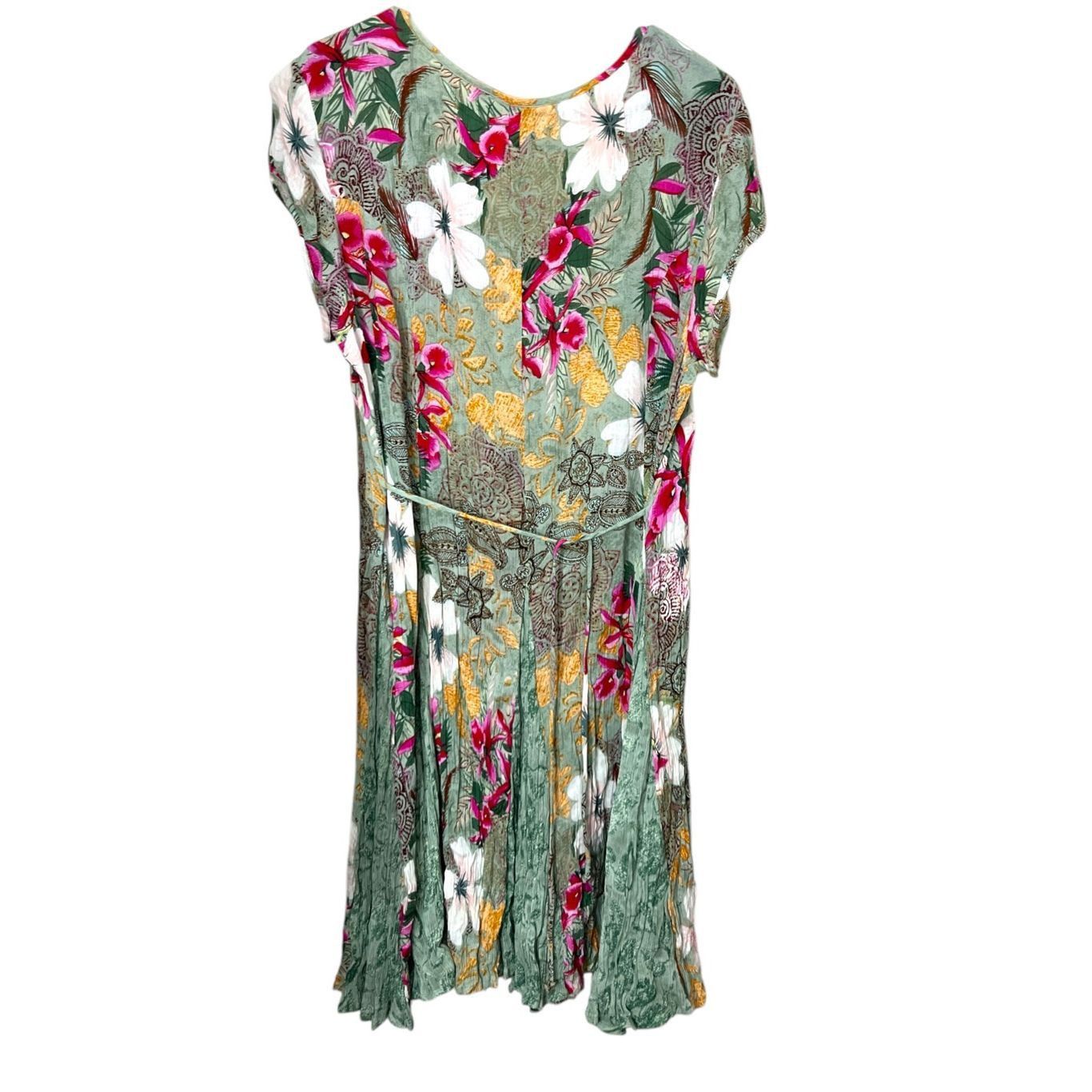 Other Bila Floral Print Boho Swing Dress Size XL Size XL / US 12-14 / IT 48-50 - 7 Thumbnail